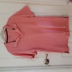 Men's salmon polo
